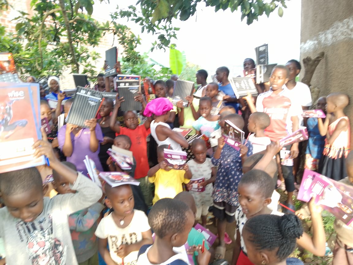 Children celebrating